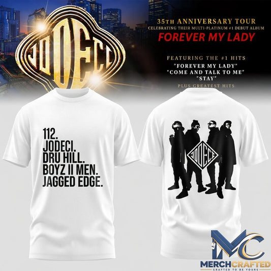 Jodeci Forever My Lady 35th Anniversary Tour Graphic Shirt