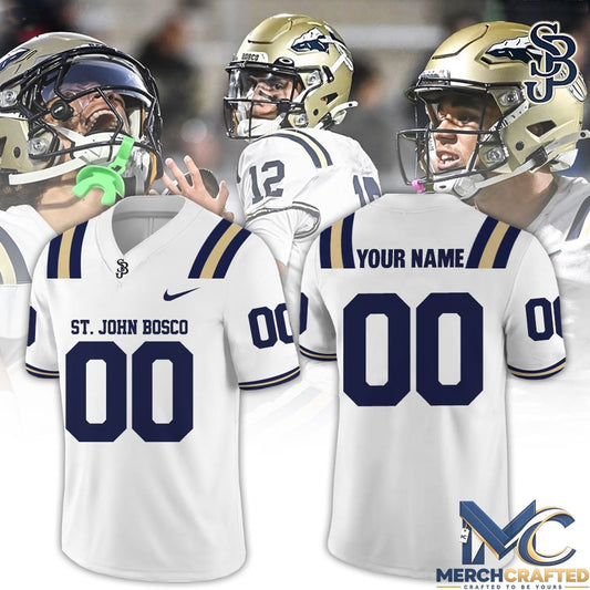 John Bosco High School Football Custom Football Jersey