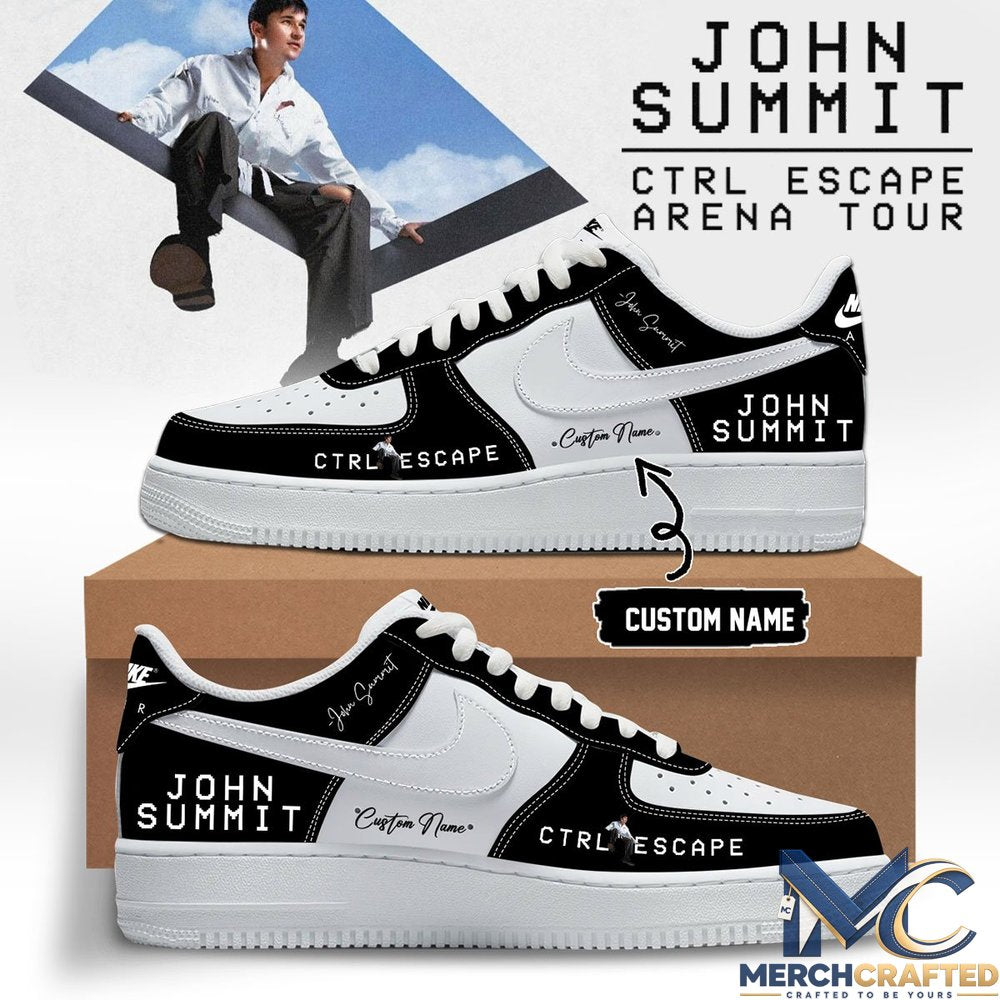 John Summit CTRL ESCAPE Signed Custom AF1 Shoes