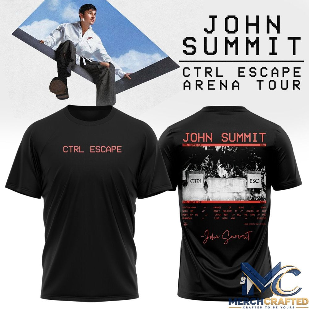 John Summit CTRL ESCAPE Signed Shirt