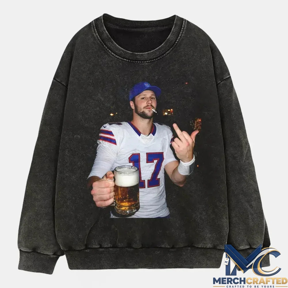 Josh Allen After Hours Football Sweatshirt