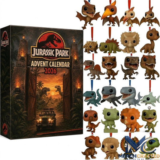 Jurassic Park Advent Calendar – Mini Dinosaur Ornament