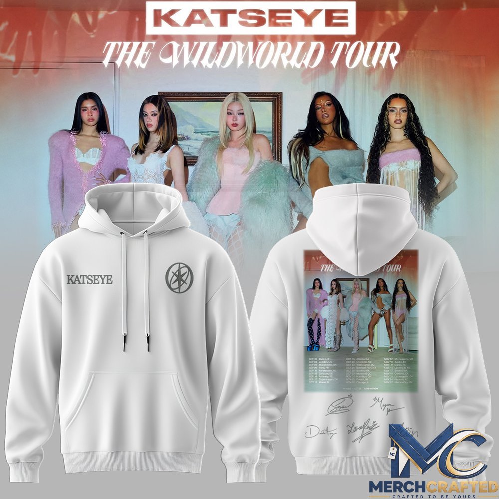 KATSEYE THE WILDWORLD TOUR Hoodie
