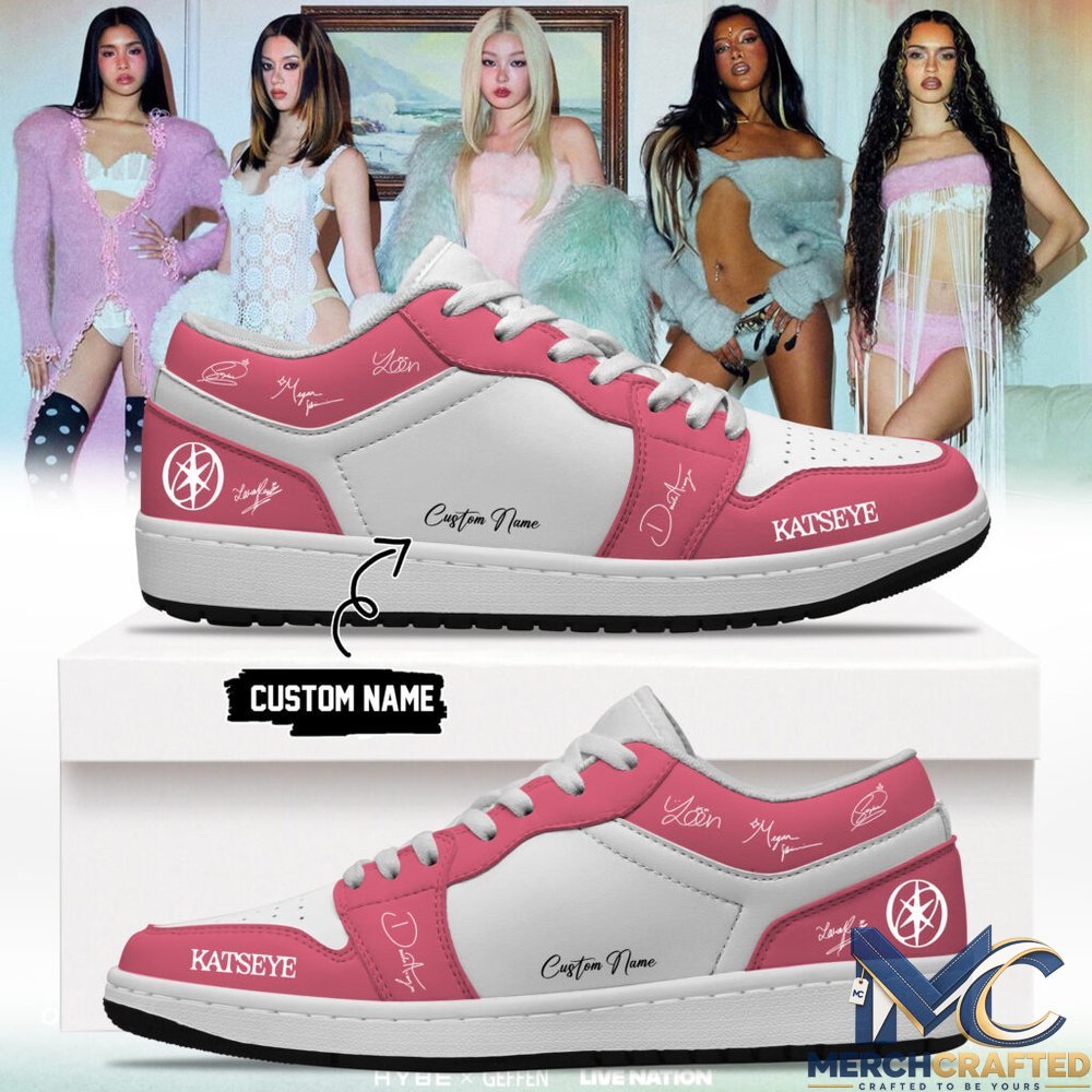 KATSEYE Wild World Tour Personalized Sneakers