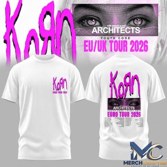KORN EUUK Tour 2026 T-Shirt