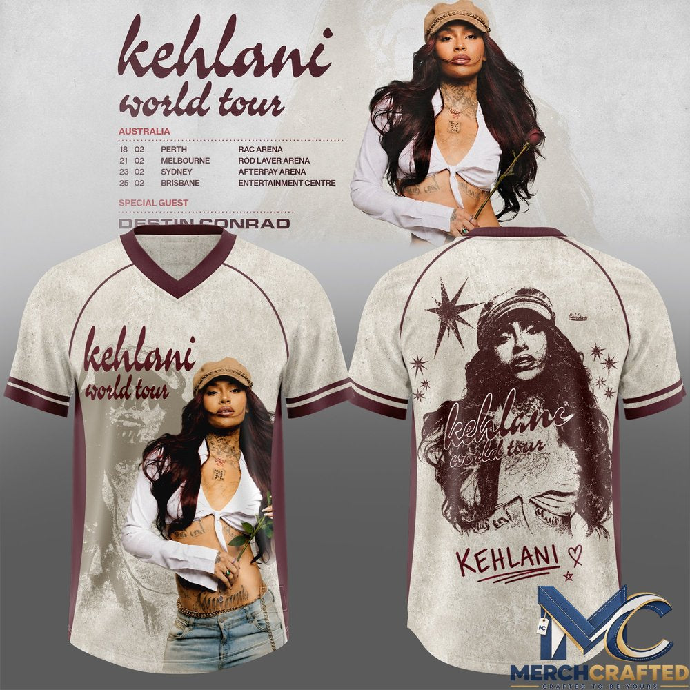 Kehlani World Tour Australia Football Jersey