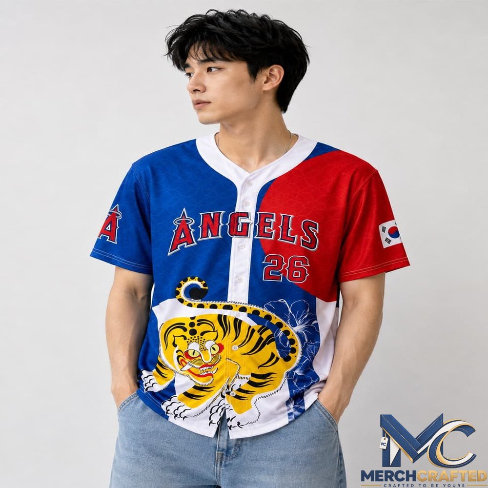 LA Angels Korean Heritage Night 2026 Special Edition Baseball
