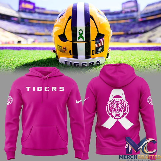 LSU Tigers Beat Cancer Special Hoodie