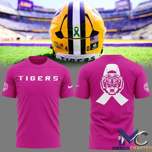 LSU Tigers Beat Cancer Special T-Shirt