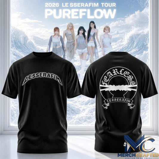 Le Sserafim Concert Tour T-Shirt 2026