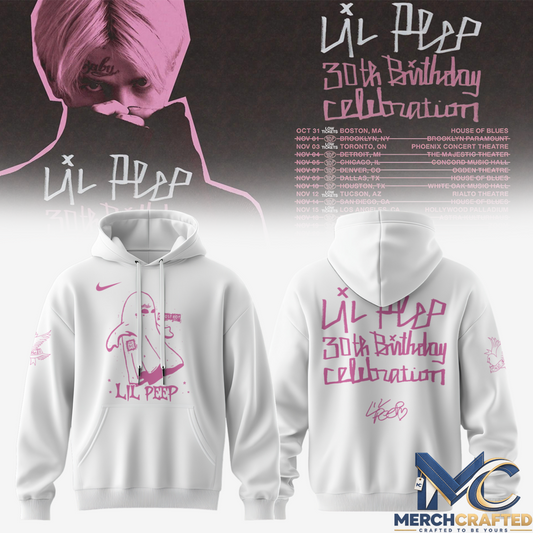 Lil Peep 30th Birthday Celebration Tour Hoodie