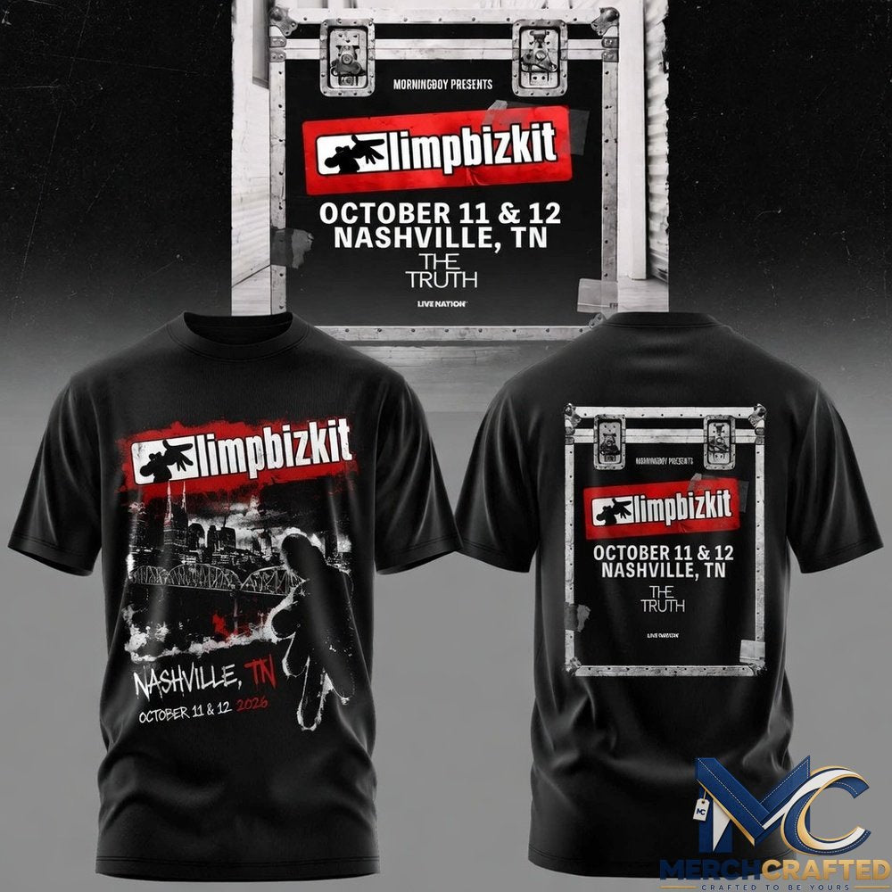 Limp Bizkit Nashville Show T-Shirt