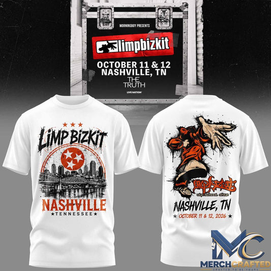 Limp Bizkit Nashville Show TShirt