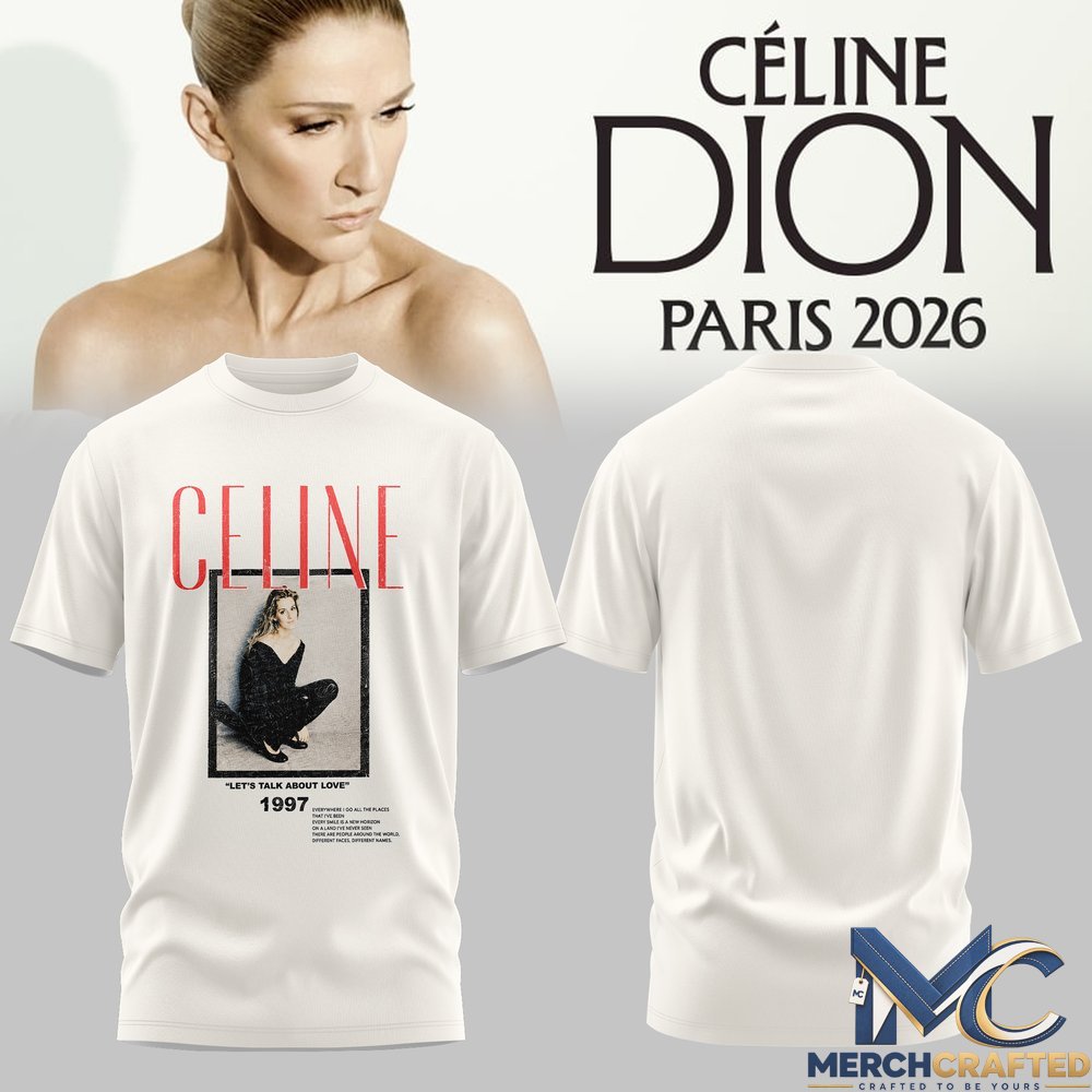 Maje x Celine Dion Let's Talk About Love 1997 Shirt