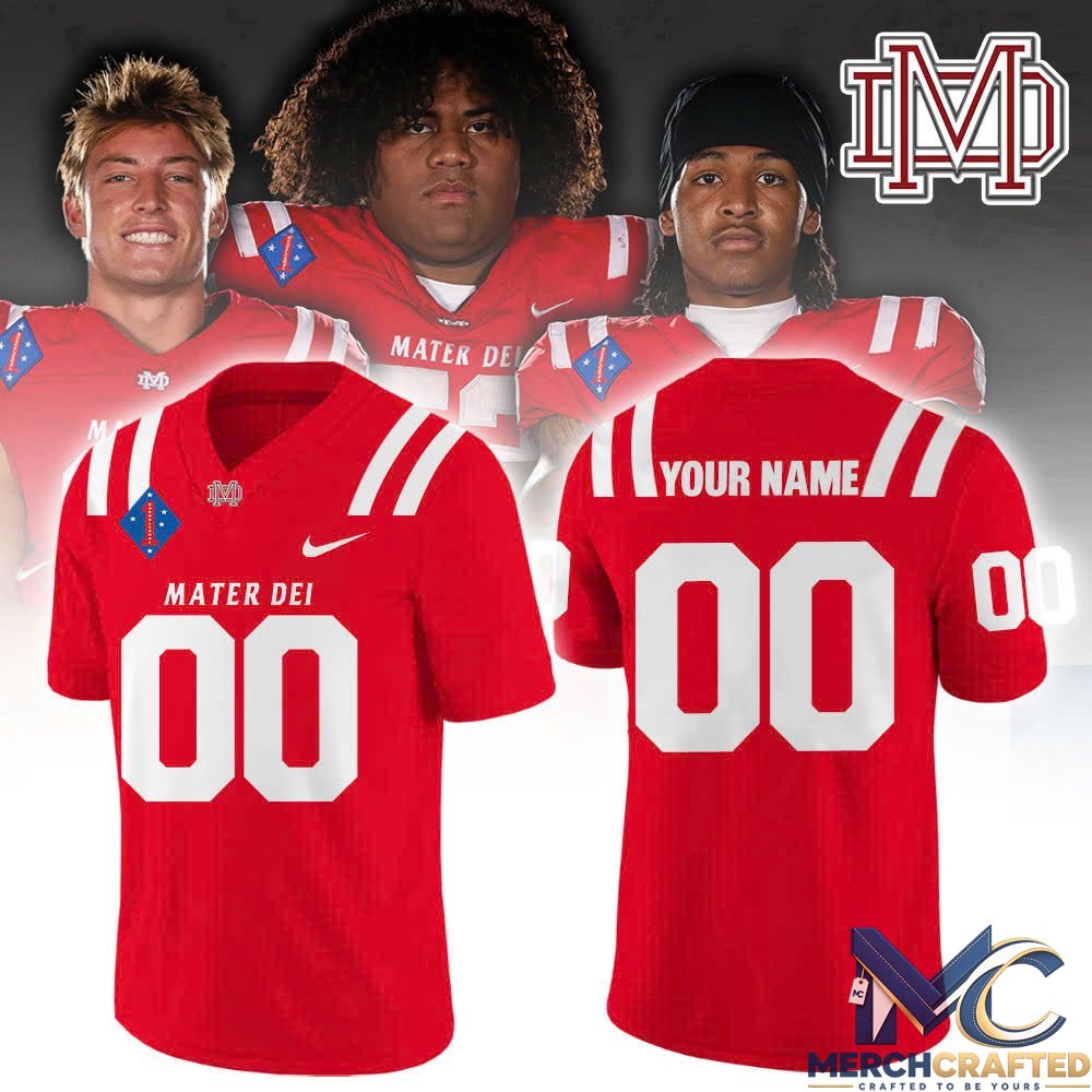 Mater Dei High School Football Personalized Limited Football Jersey