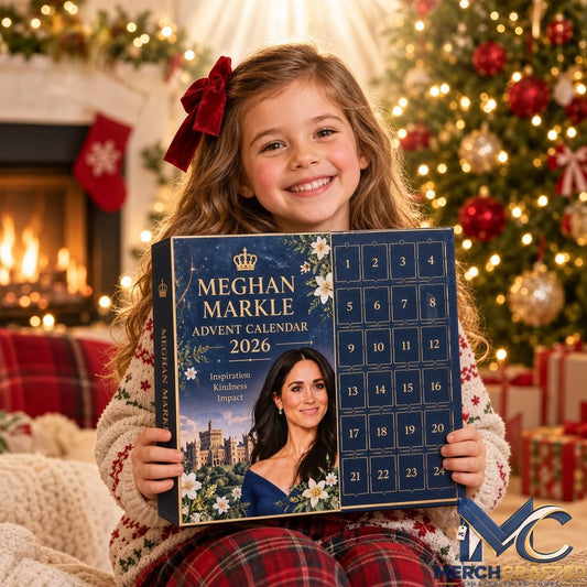 Meghan Markle 2026 Christmas Advent Calendar 24 Day Collectible Ornaments Gift Set