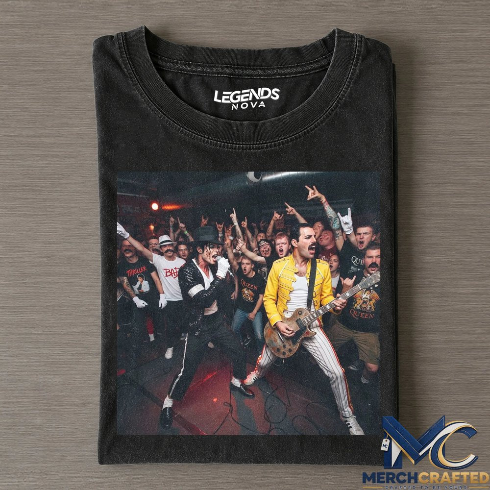 Michael Jackson & Freddie Mercury Tee