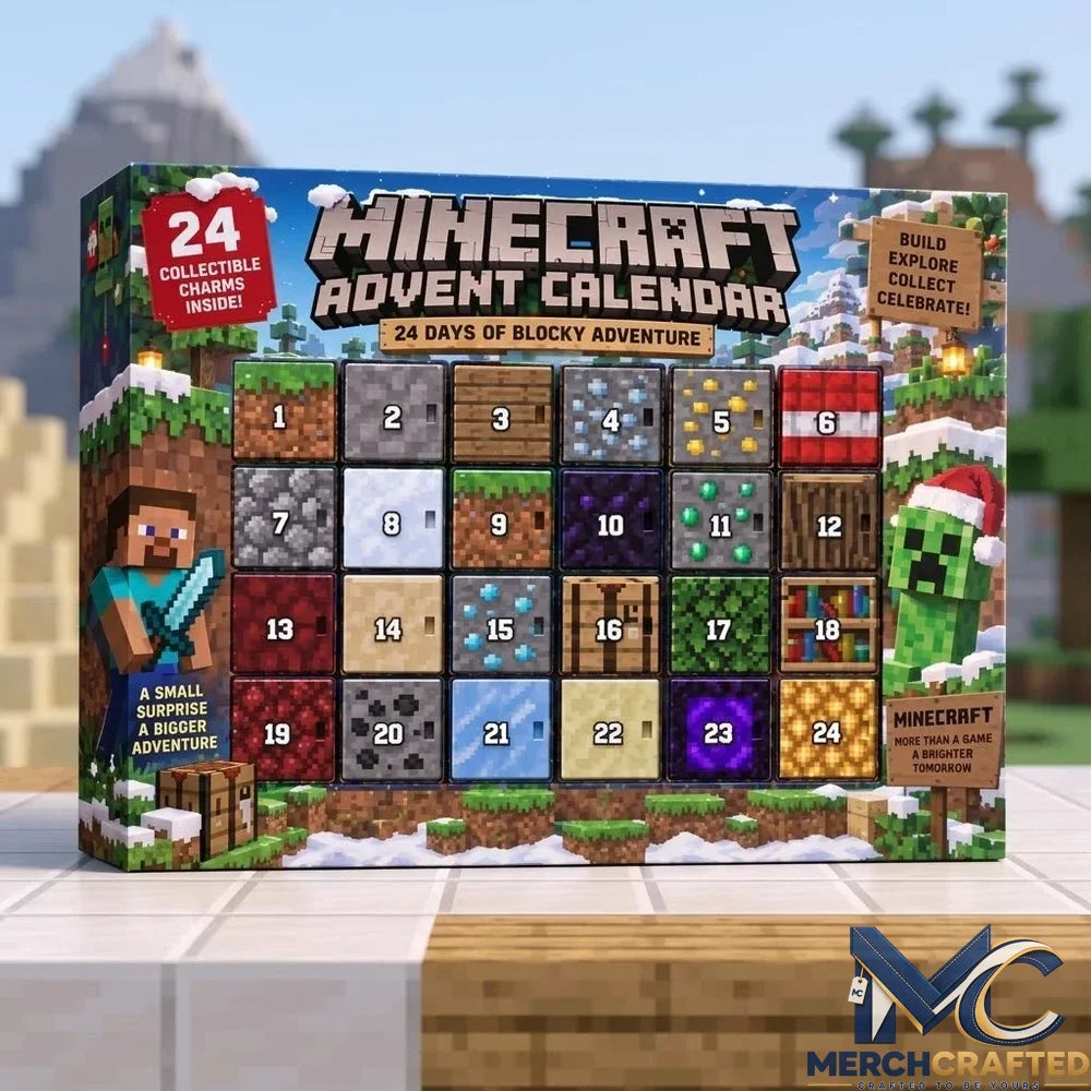 Minecraft Advent Calendar 24 Day Christmas Gift