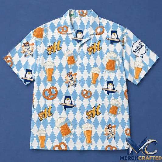Montgomery Biscuits Oktoberfest Hawaiian Shirt