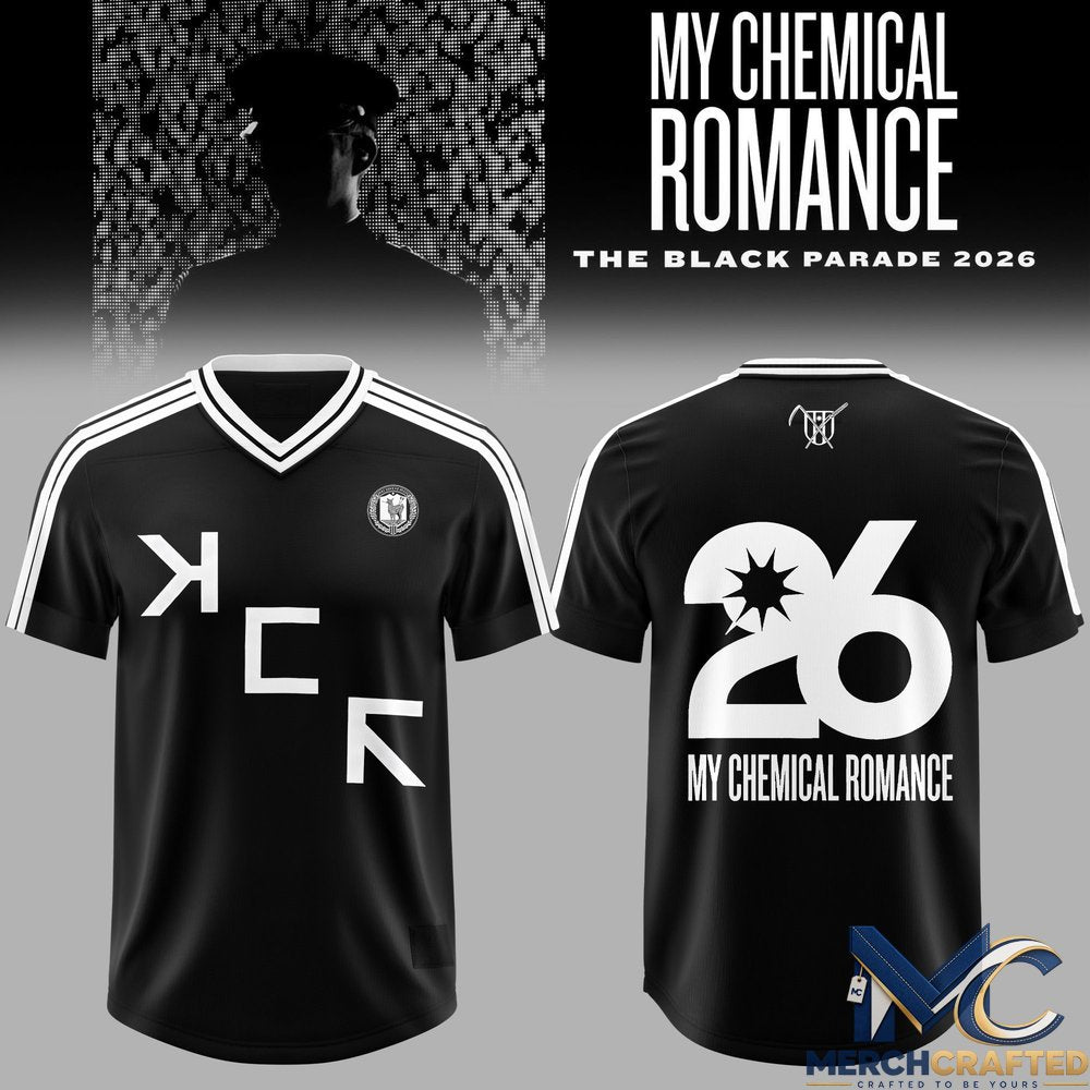 My Chemical Romance The Black Parade 2026 Limited Edition Football Jersey