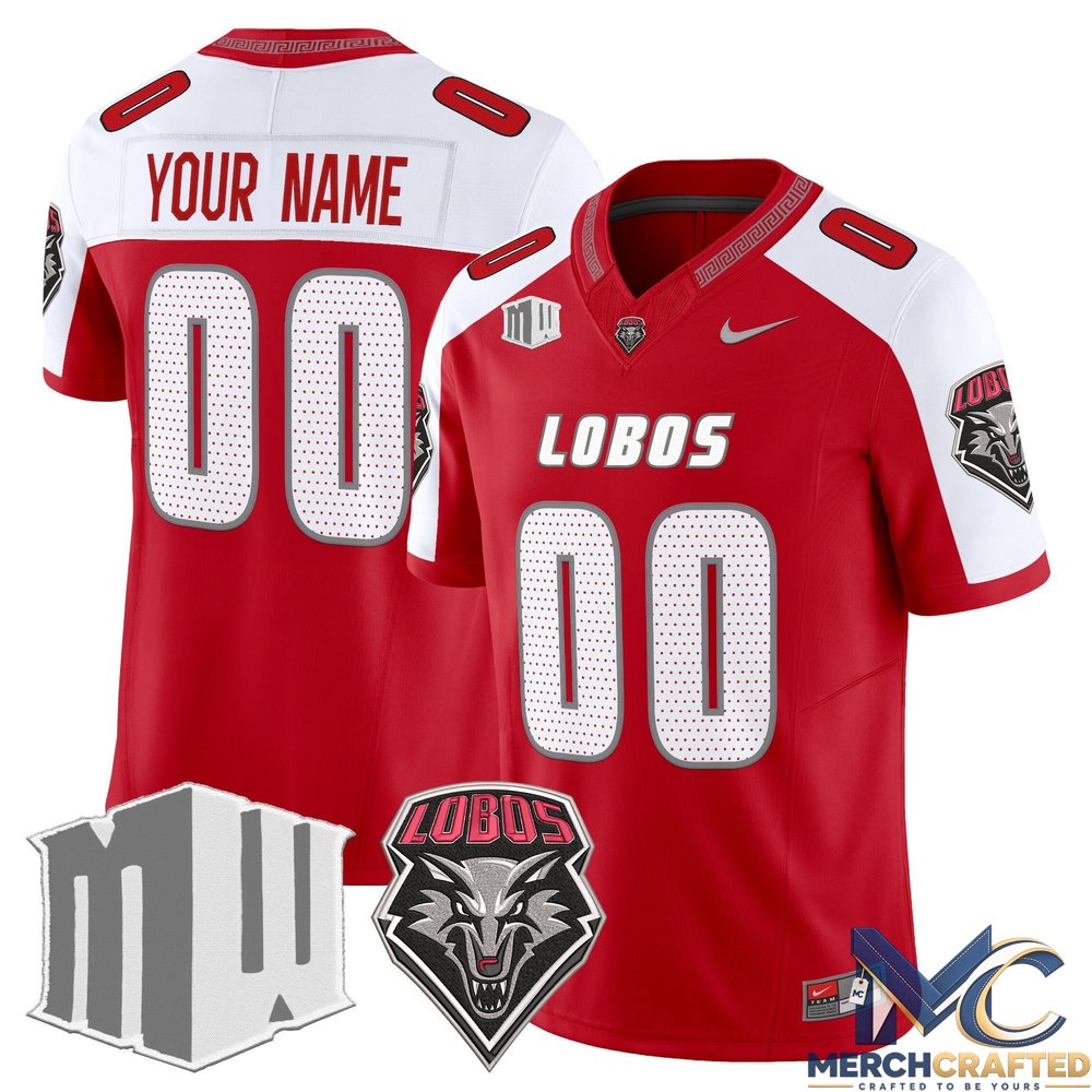 New Mexico Lobos 2026 Custom Jersey