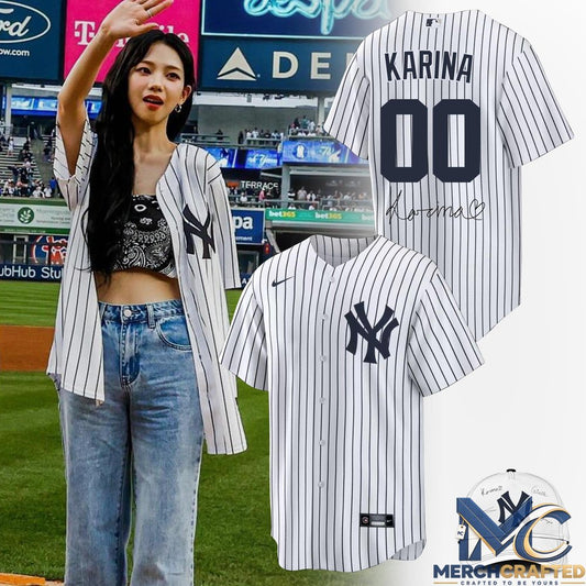 New York Yankees x AESPA Special Baseball Jersey