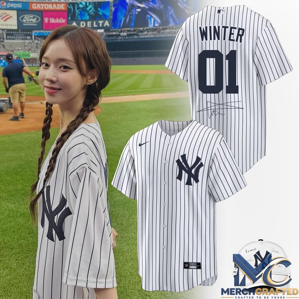 New York Yankees x AESPA Special Baseball Jersey