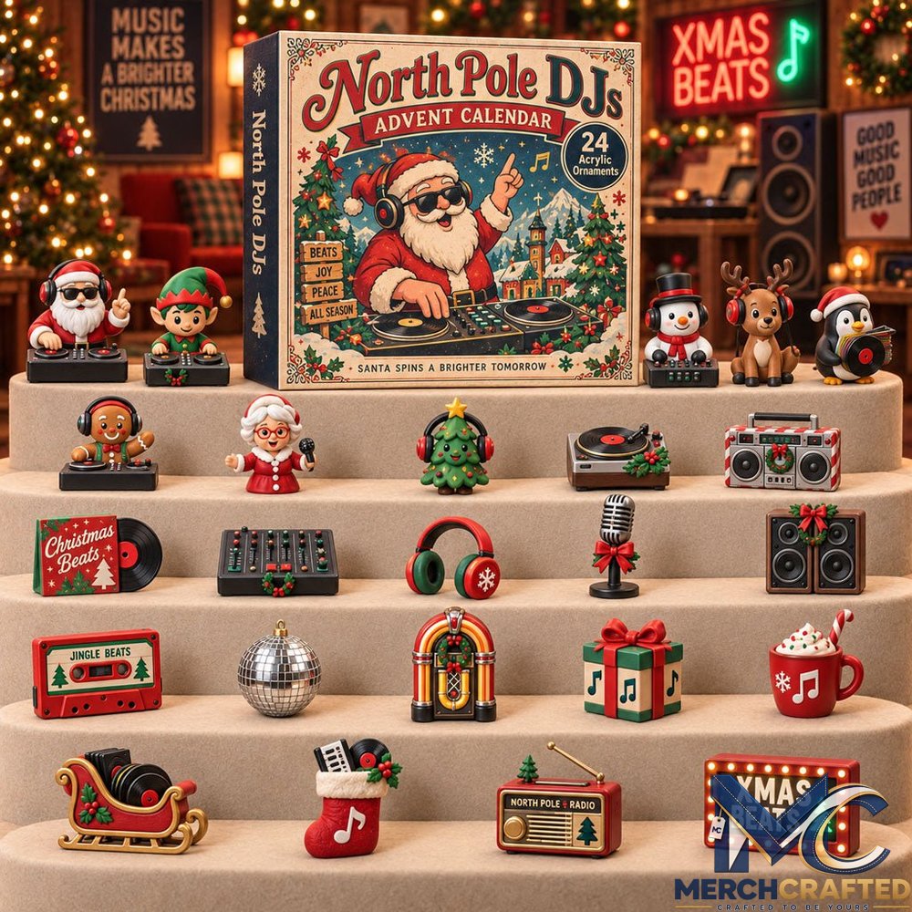 North Pole DJs 2026 - 24-Day Festive Countdown Advent Calendar