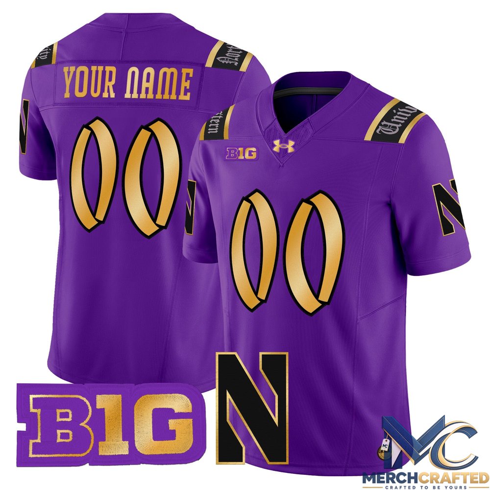 Northwestern Wildcats 2026 Custom Jersey