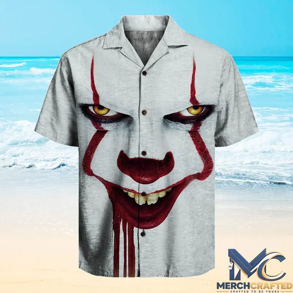 Pennywise IT Clown Hawaiian Shirt