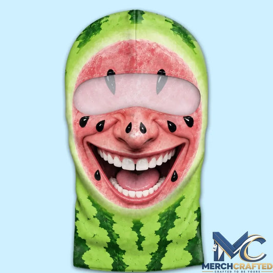 Personalized Watermelon Monster Funny Ski Mask