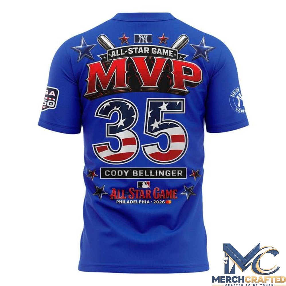Philadelphia 2026 All-Star Game Cody Bellinger MVP Ring The Bell Baseball Shirt