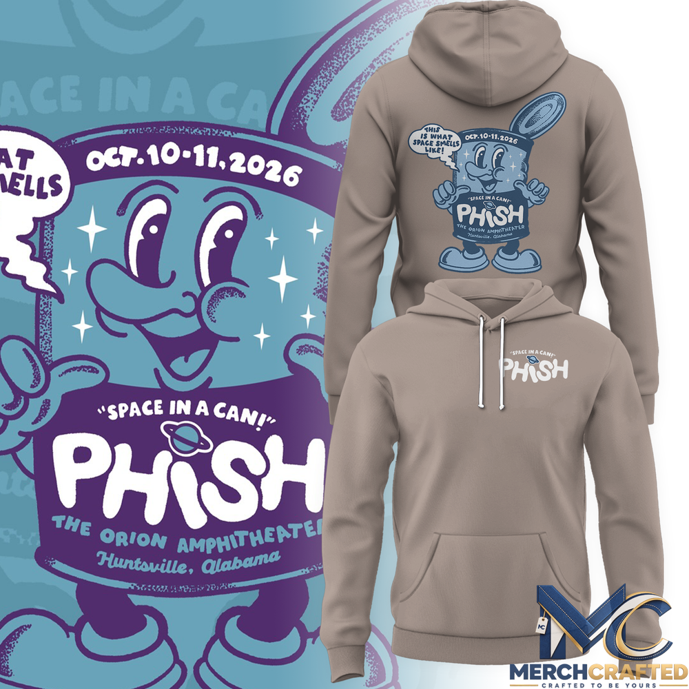 Phish Huntsville 26 Event at Huntsville Alabama Hoodie
