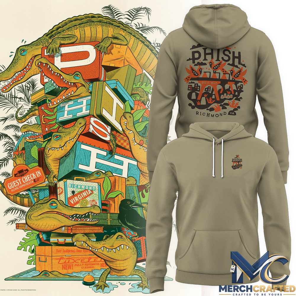Phish Richmond Fall 26 Event at Richmond VA Hoodie