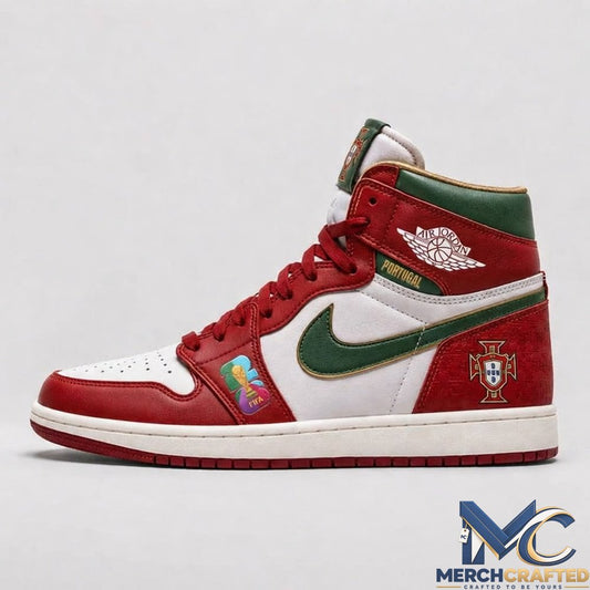 Portugal National Football Team WC26 Special Edition Air Jordan 1 Sneaker