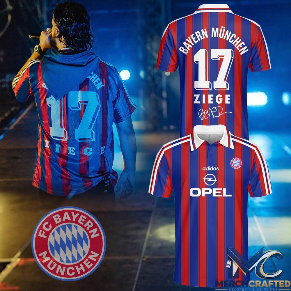 RAF Camora x Bonez MC Vintage Bayern Munich Jersey