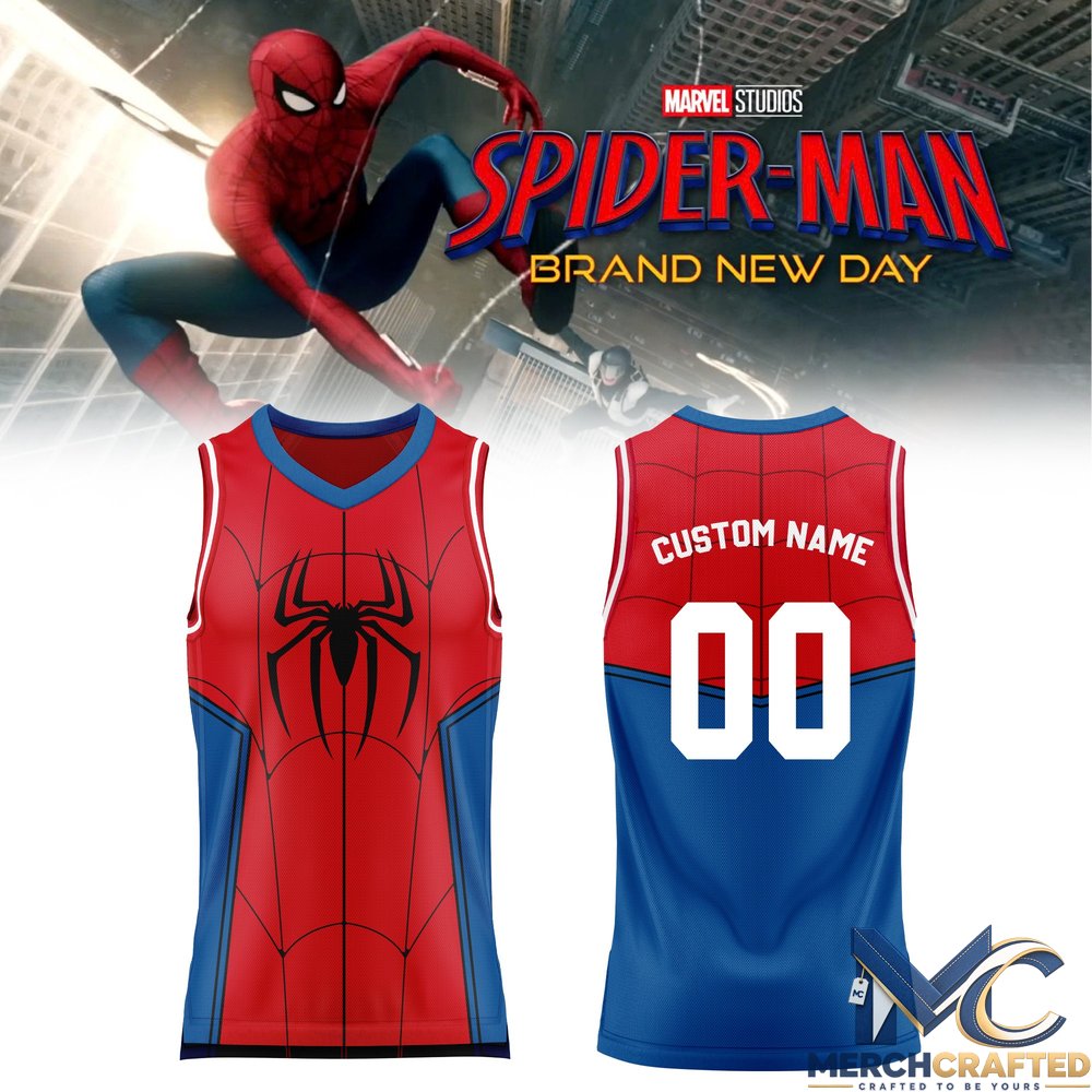 SPIDER MAN Cusstomize Basketball Jersey