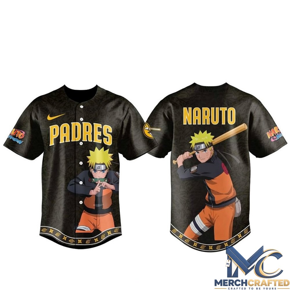 San Diego Padres Naruto Night 2026 Special Jersey
