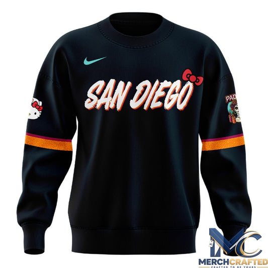 San Diego Padres New City Connect x Hello Kitty Special Edition Sweatshirt