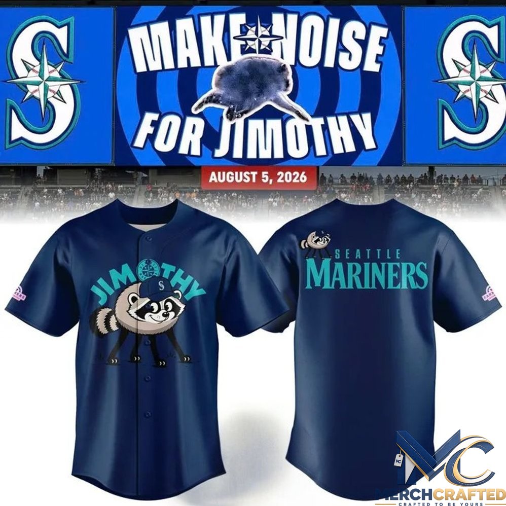 Seattle Mariners x Jimothy Night Baseball Jersey – Merch Crafted