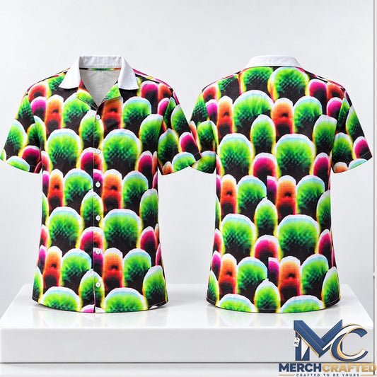 Simon Weckert Digital Camouflage Hawaiian Shirt