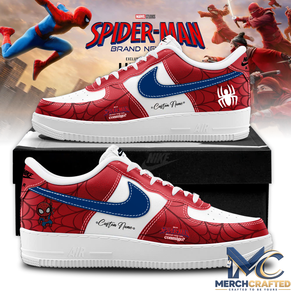 Spider-Man “Brand New Day” 2026 Custom Air Force 1 Shoes
