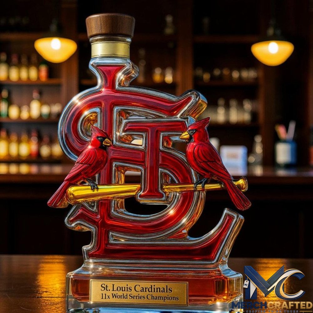 St Louis Cardinals Limited Edition New 2026 Whiskey Decanter