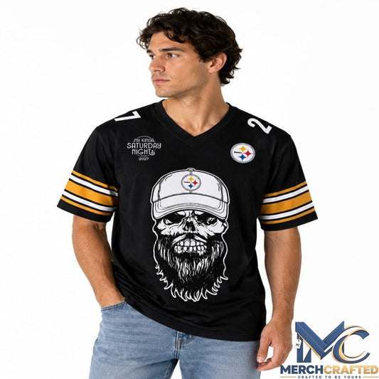 Steelers Luke Combs My Kinda Saturday Night Tour 2027 Football Jersey