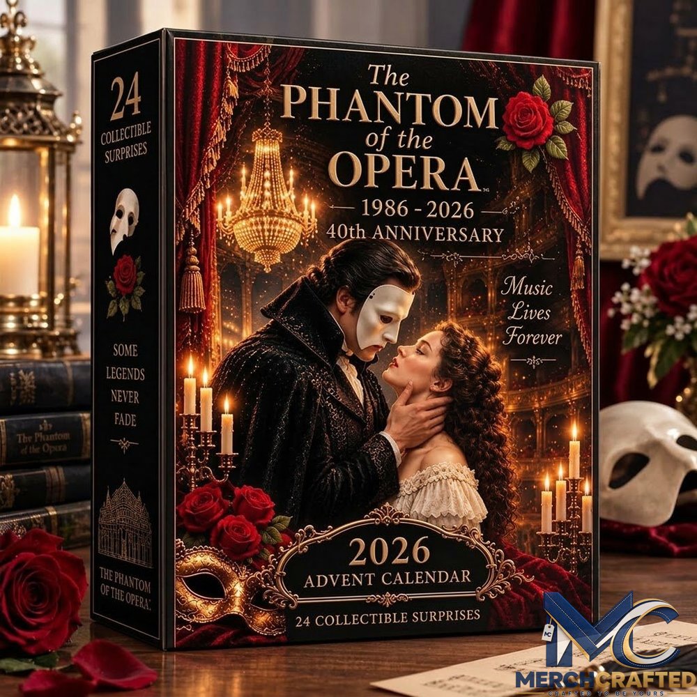 The Phantom of the Opera 40th Anniversary 2026 Advent Calendar - 24 Collectibles Supprises