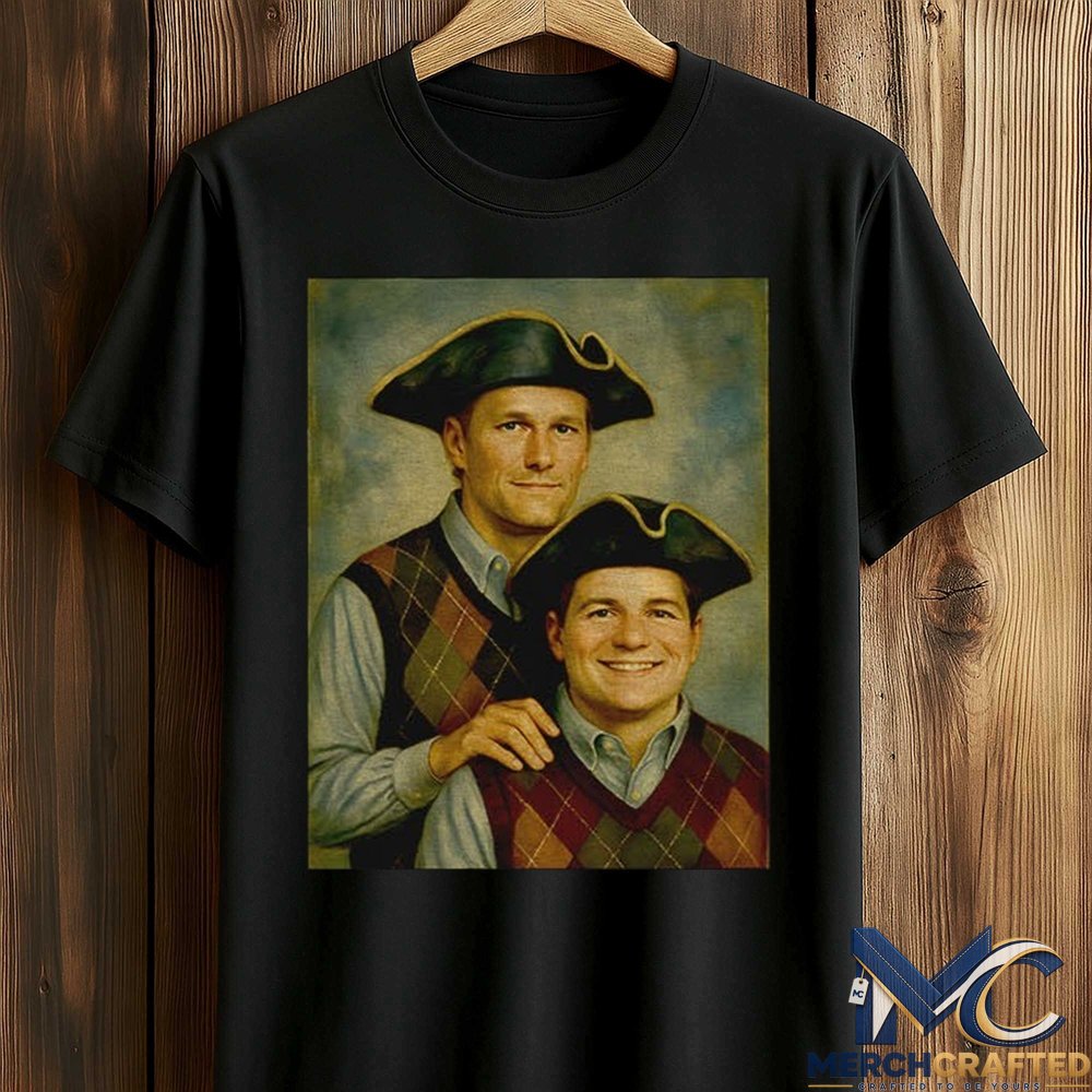 Tom Brady and Drake Maye Step Brothers Graphic T-Shirt