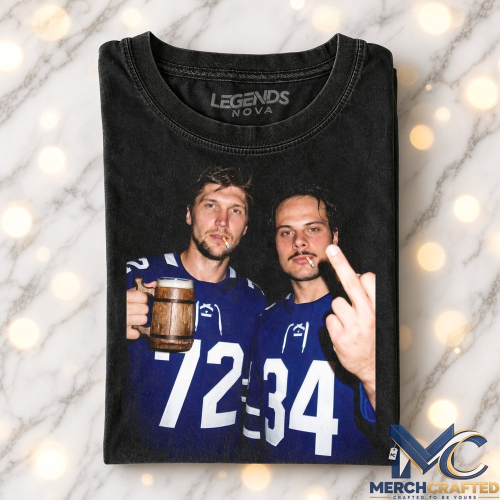 Toronto Maple Leafs x Sergei Bobrovsky x Auston Matthews Drinking Tee