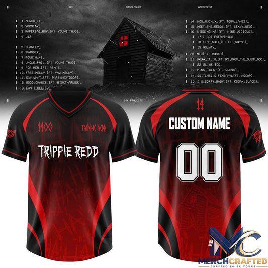 Trippie Redd Non Disclosure Agreement Custom Football Jersey
