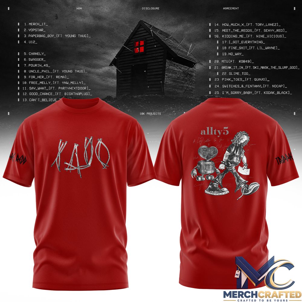 Trippie Redd Non Disclosure Agreement T-Shirt