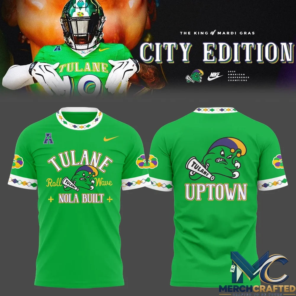 Tulane Green Wave 2026 City Edition Special Shirt